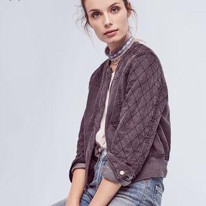 Anthropologie Bomber Jacket